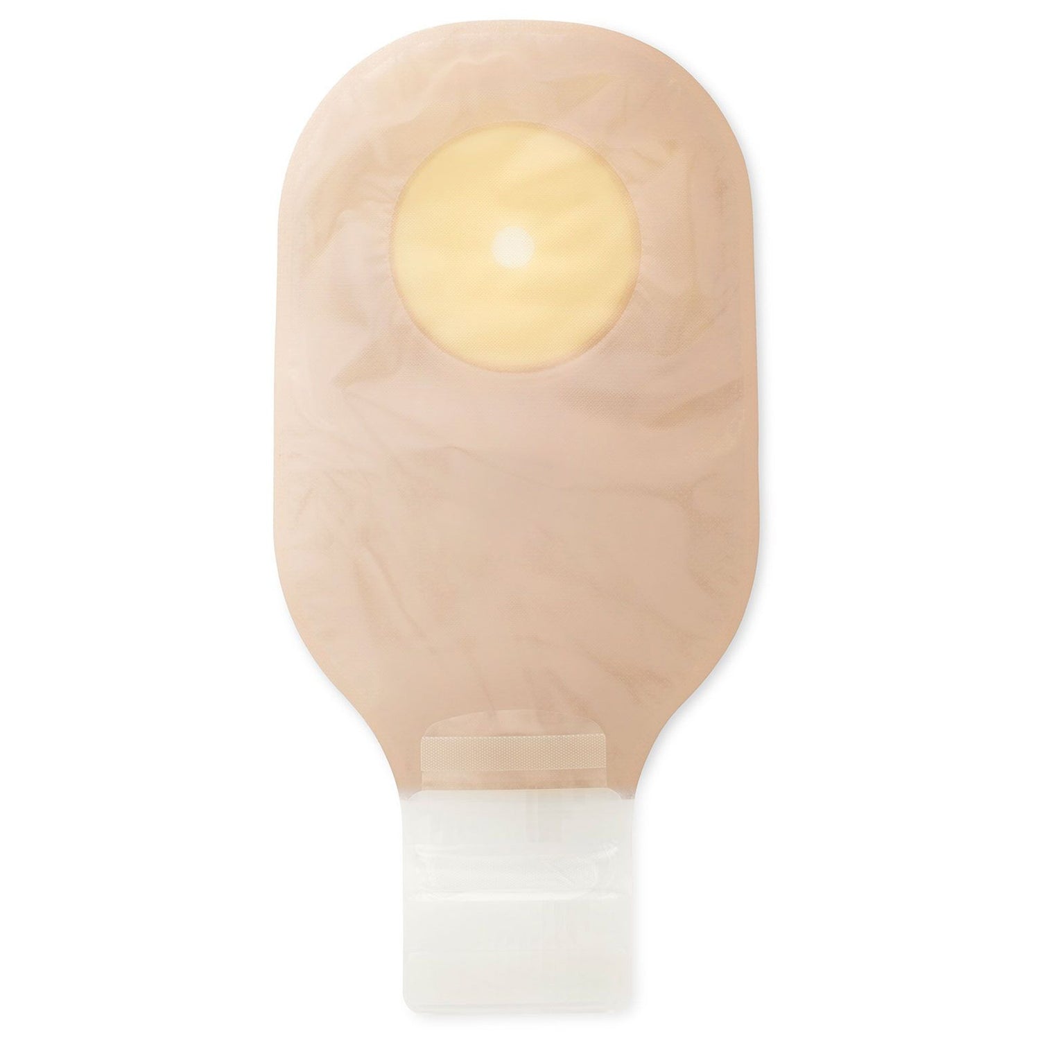 Ostomy Pouch Premier One-Piece System 12 Inch Length Oval, Flat, Trim to Fit 2-1/2 to 3 Inch Stoma Drainable - BeHope
