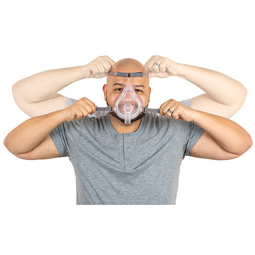 Dreameasy 2 Full Facecpap Mask W/headgear All Sizes Kit - BeHope