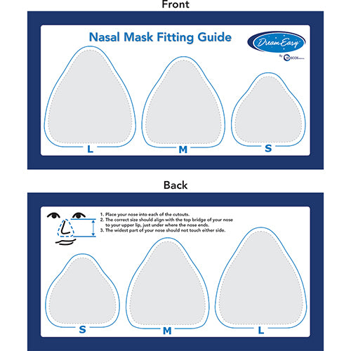 Dreameasy Nasal Cpap Mask W/headgear All Sizes Kit - BeHope