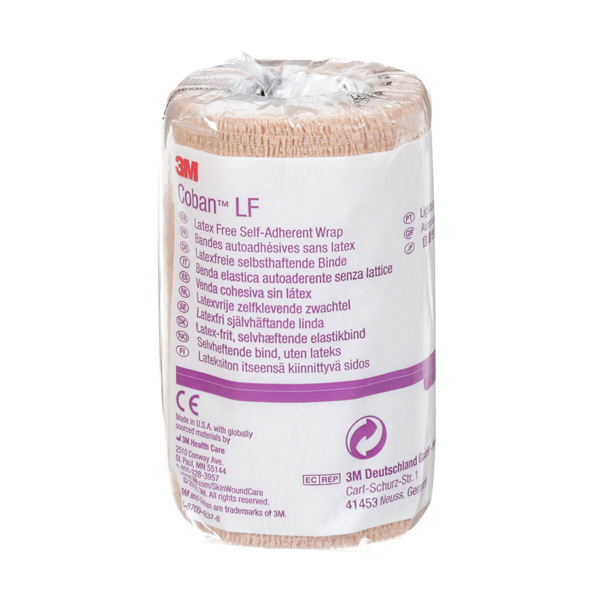 Cohesive Bandage 3m™ Coban™ Self-Adherent Hand Tearable - BeHope