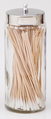 Sundry Jar Glass Clear 3 X 7 Inch - BeHope