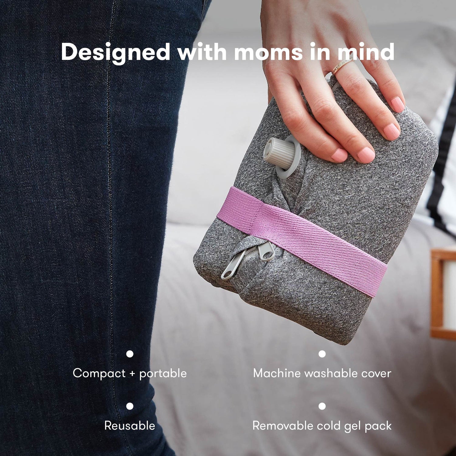 Donut Seat Cushion with Cold Pack Frida Mom Perineal Cooling Comfort Cushion - BeHope