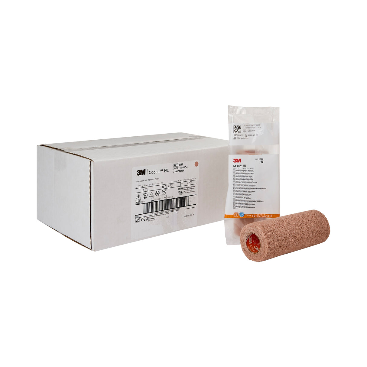 Cohesive Bandage 3m™ Coban™ Self-Adherent Hand Tearable - BeHope
