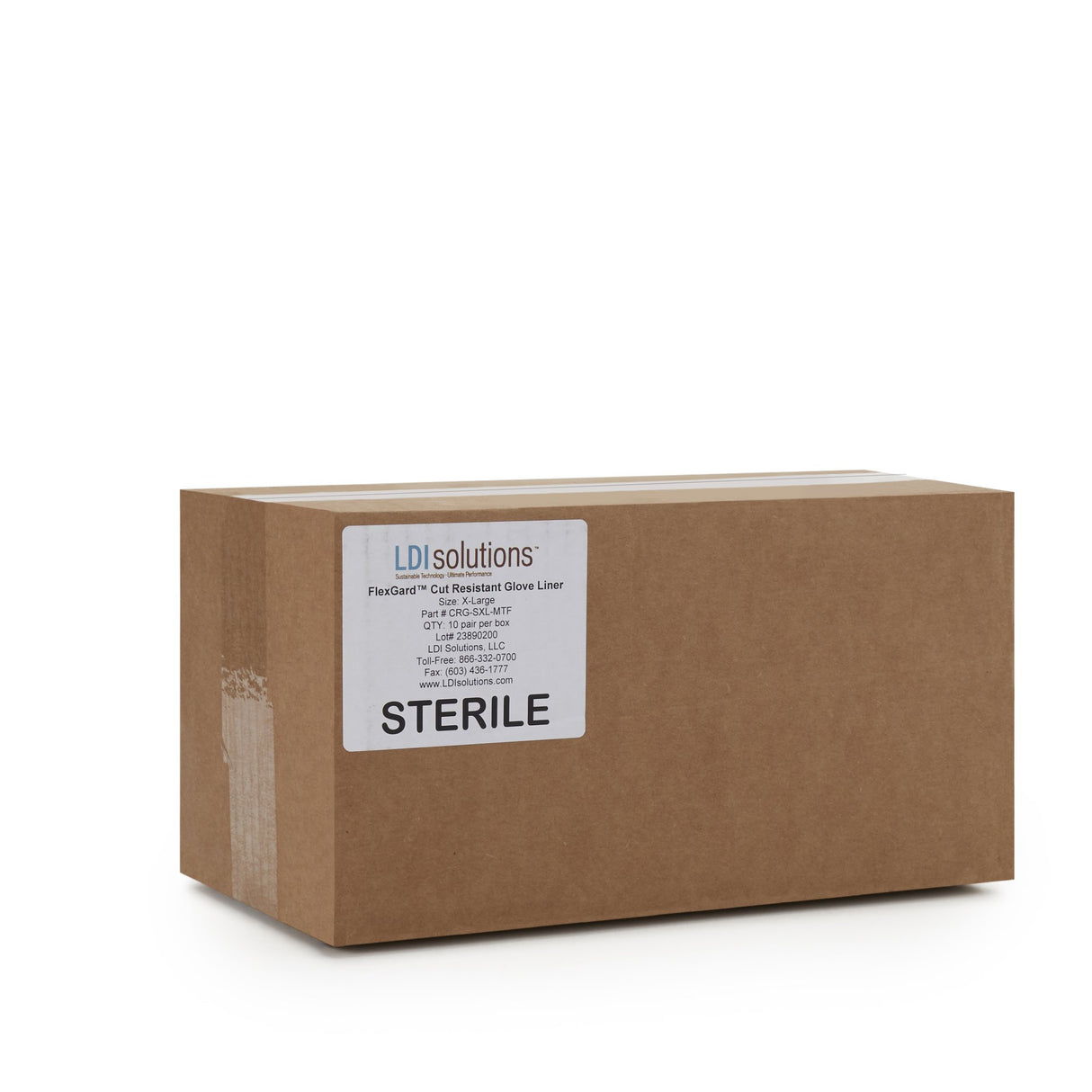 Cut Resistant Glove Liner Flex-Gard™ Full-Finger HDPE / Spandex / Polyester White X-Large - BeHope