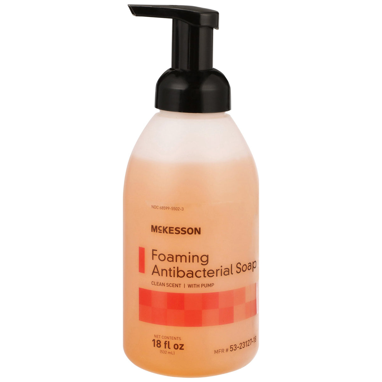 Antibacterial Soap McKesson Foaming 18 oz. Pump Bottle Clean Scent - BeHope