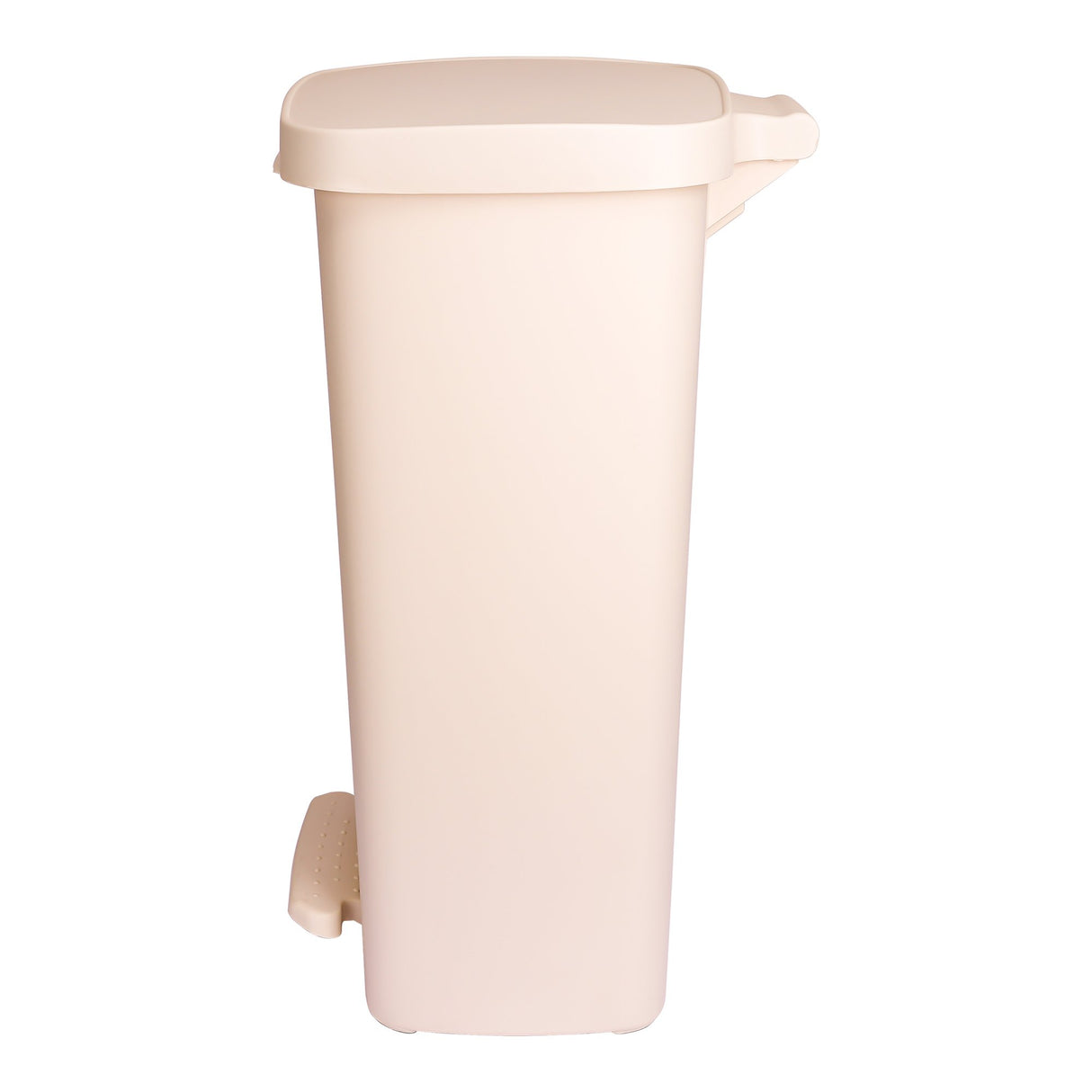 Trash Can McKesson 52 Quart / 13 gal. Beige Plastic Rectangular - BeHope