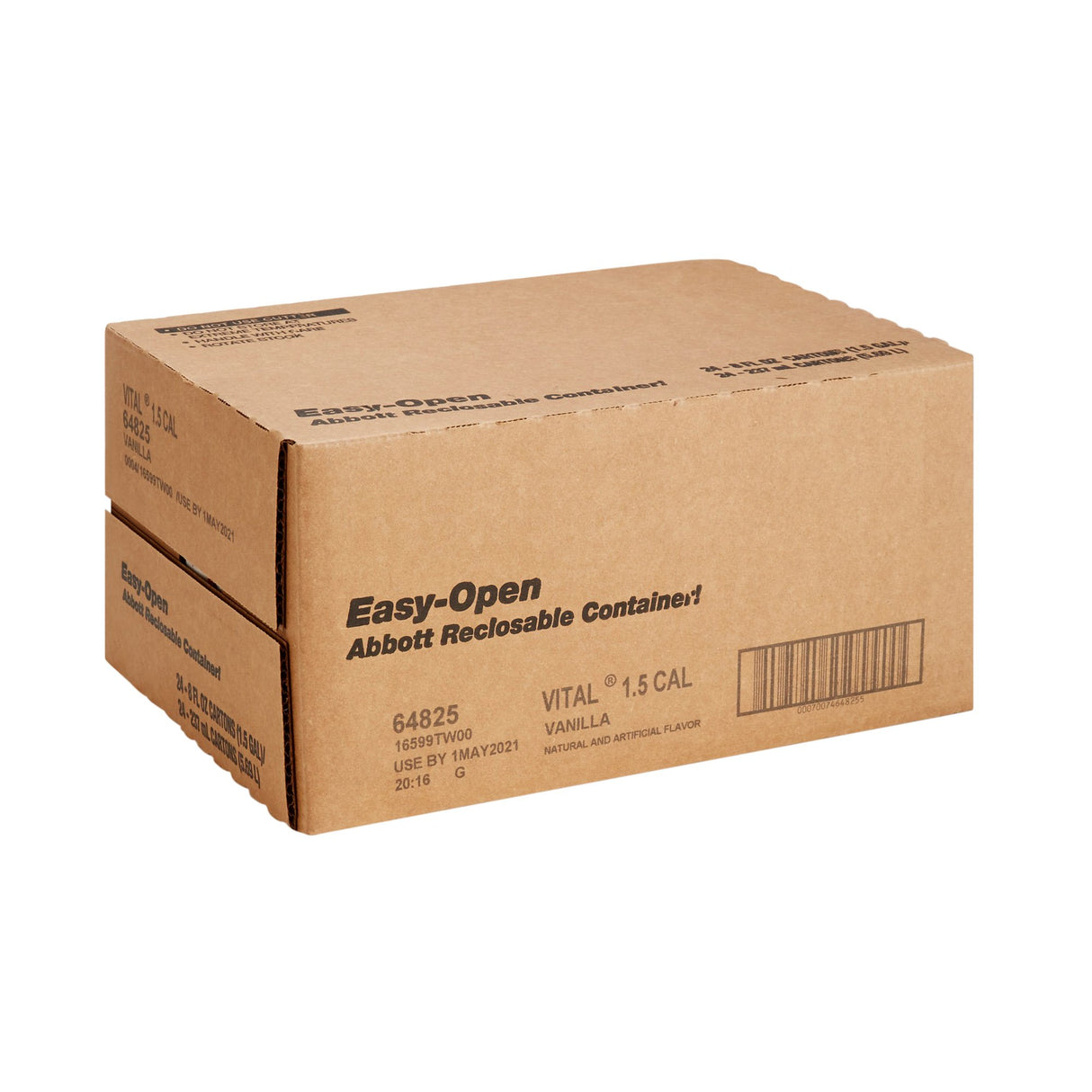 Oral Supplement Vital® 1.5 Cal Vanilla Flavor Liquid 8 oz. Reclosable Carton - BeHope