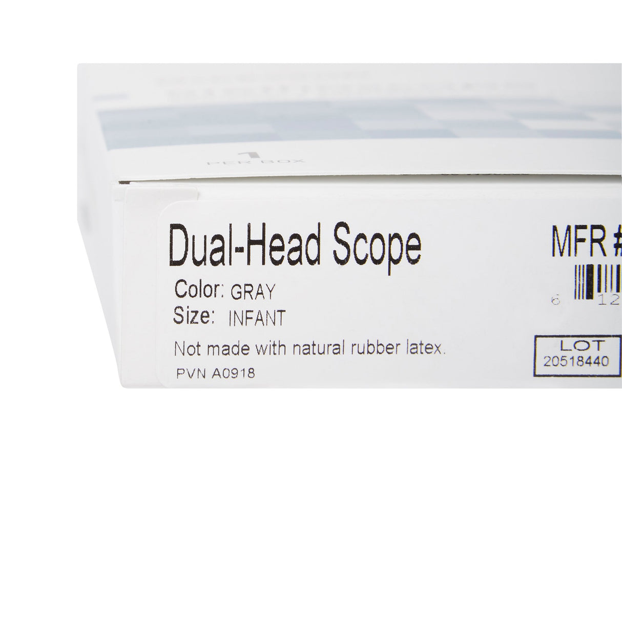 General Exam Stethoscope McKesson Gray 1-Tube 21 Inch Tube Double Sided Chestpiece - BeHope