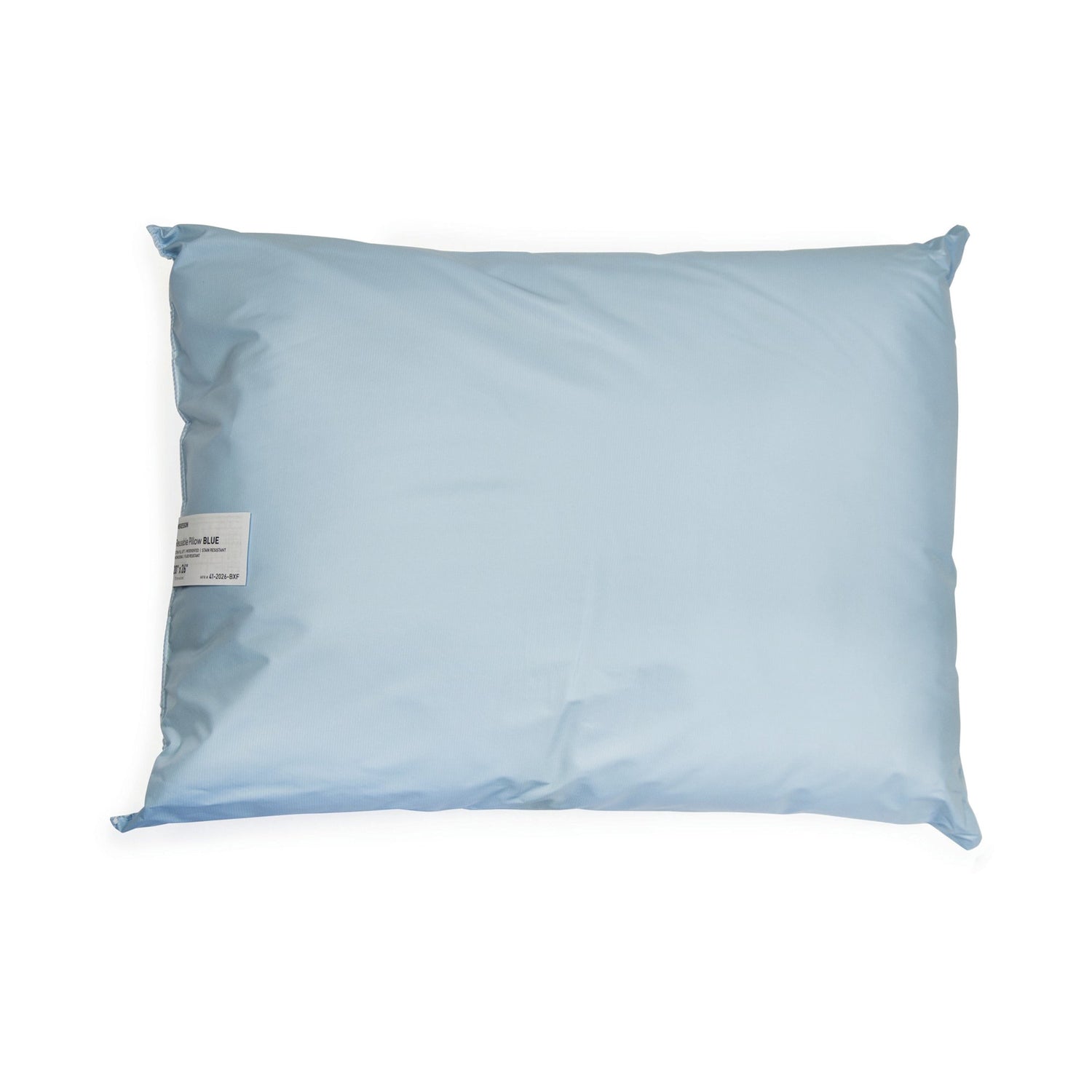 Bed Pillow McKesson 20 X 26 Inch Blue Reusable - BeHope