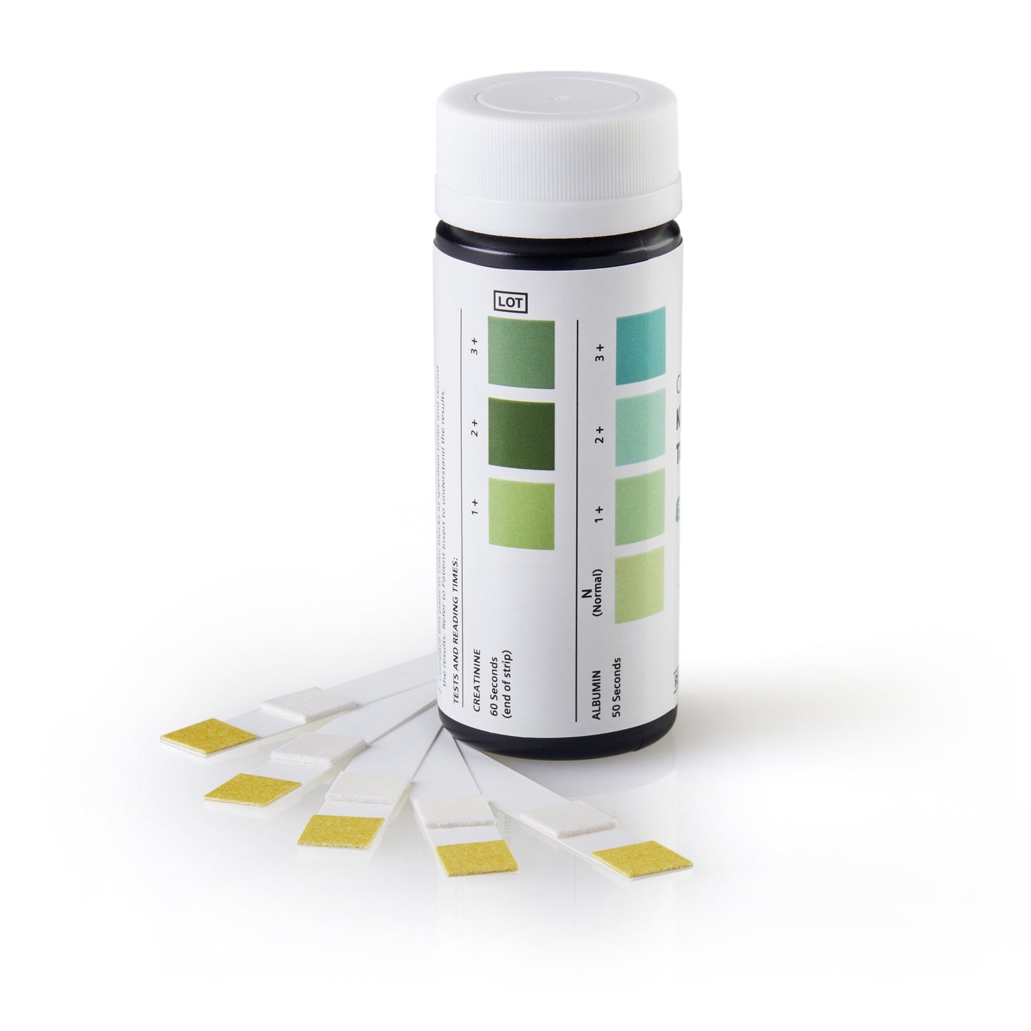 Urinalysis Test Kit Clinistix™ Albumin / Creatinine / Creatinine Ratio 5 Tests per Kit CLIA Waived - BeHope
