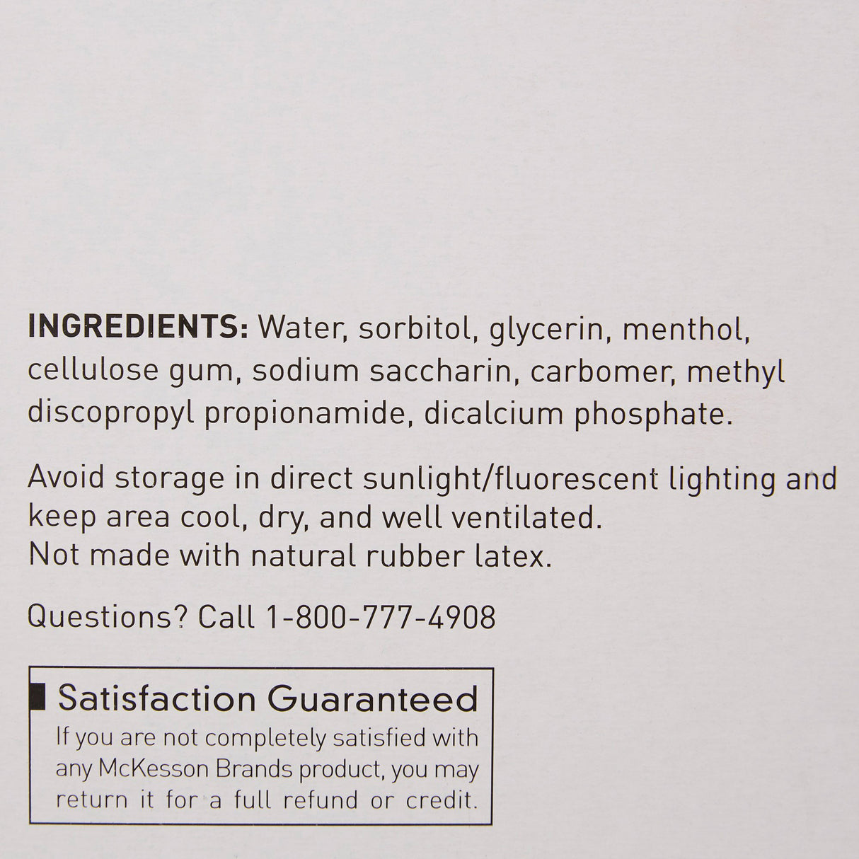 Oral Swab McKesson Dentifrice Foam Tip 1 per Pack - BeHope