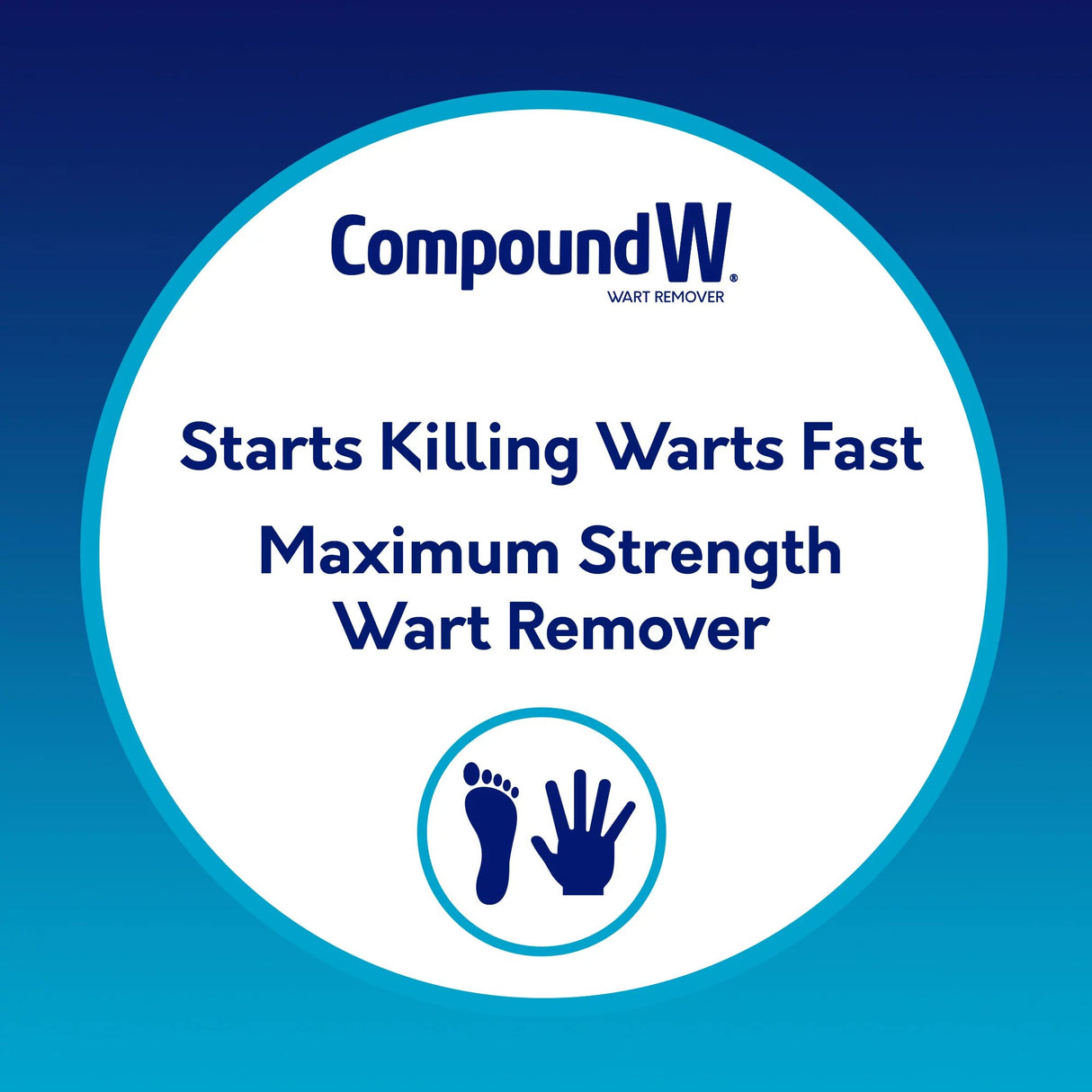 Wart Remover Compound W® 17% Strength Topical Solution 0.31 oz. - BeHope