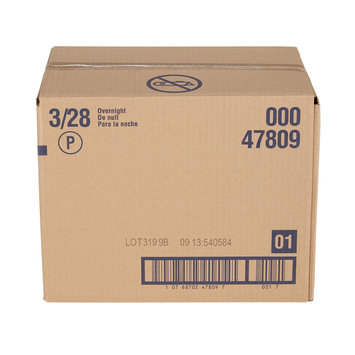 Bladder Control Pad TENA ProSkin™ Overnight 16 Inch Length Heavy Absorbency Dry-Fast Core™ One Size Fits Most - BeHope