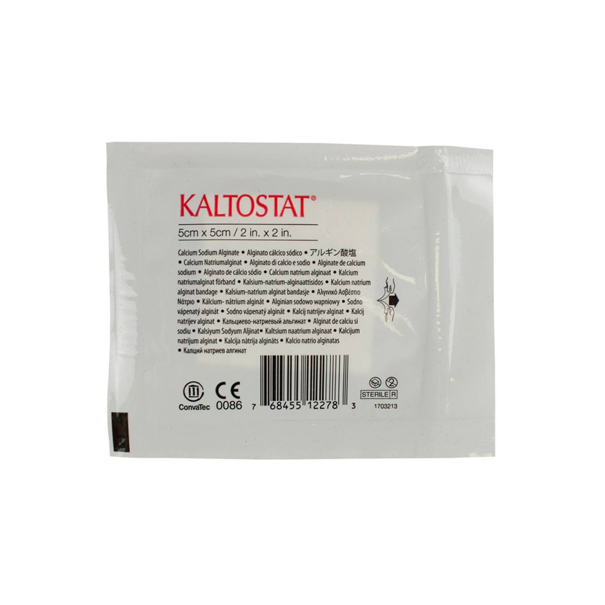 Alginate Dressing Kaltostat® 2 X 2 Inch Square - BeHope