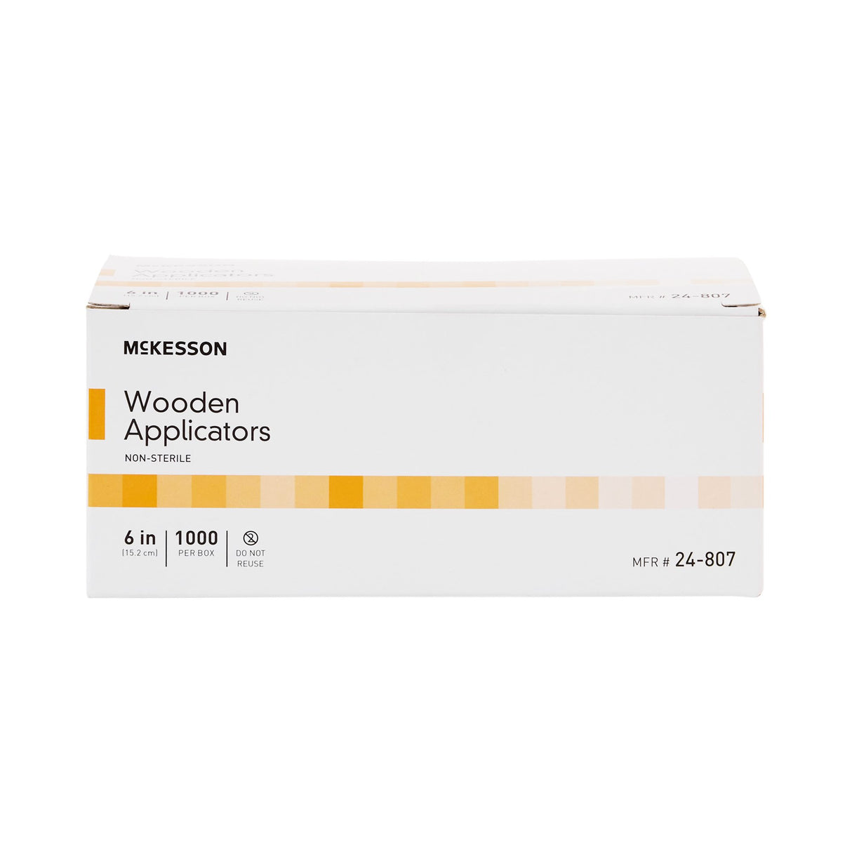 Applicator Stick McKesson Without Tip Wood Shaft 6 Inch NonSterile 1000 per Pack - BeHope