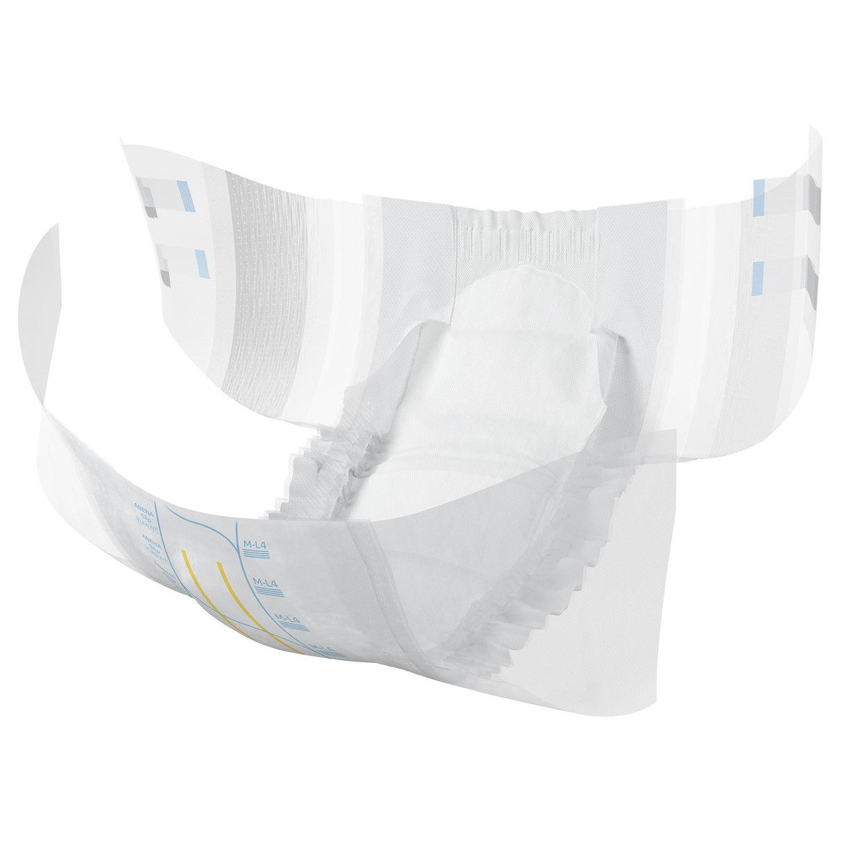 Unisex Adult Incontinence Brief Abena Slip Flexi Fit Medium / Large Disposable Heavy Absorbency - BeHope