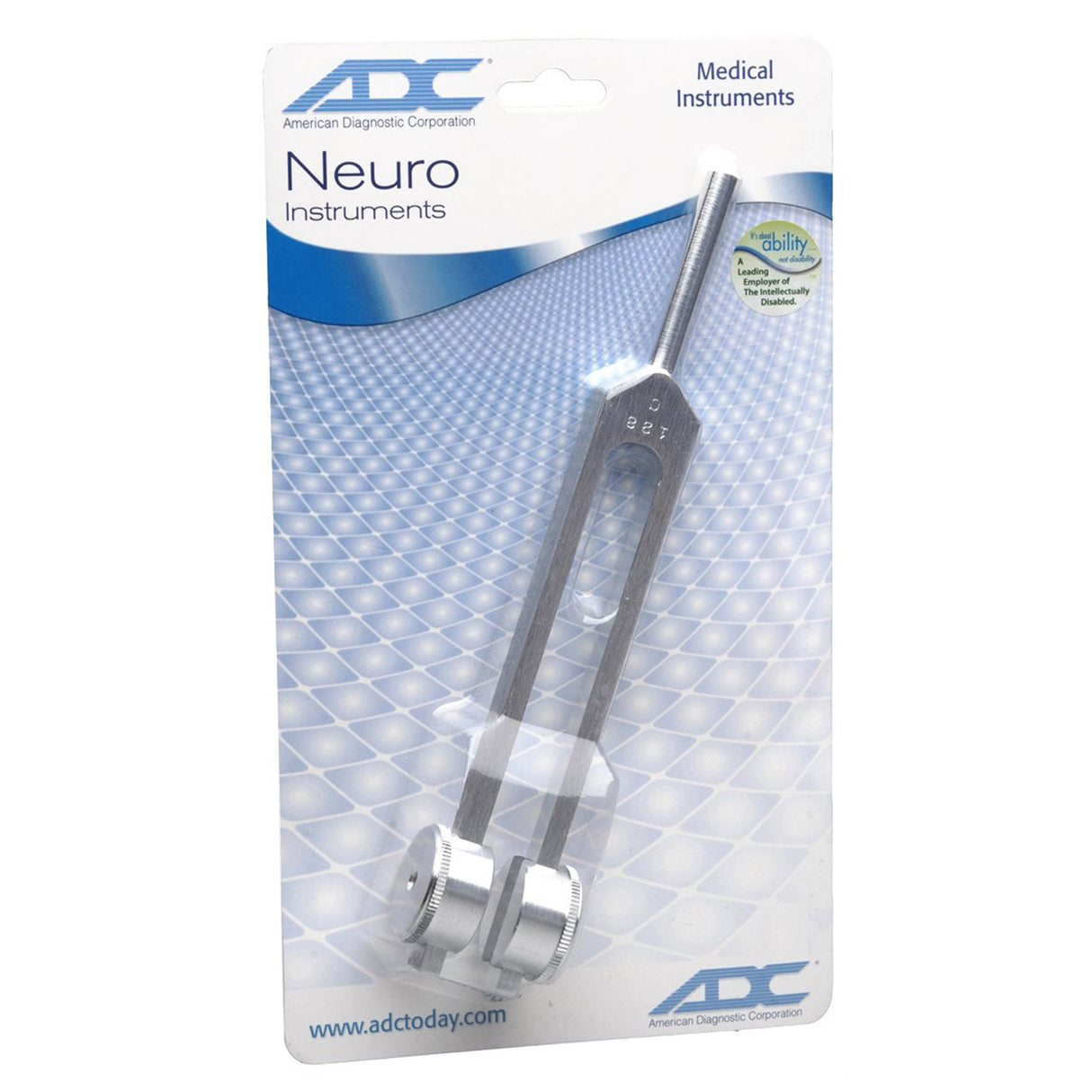 Tuning Fork with Weight ADC® Aluminum Alloy 128 cps - BeHope