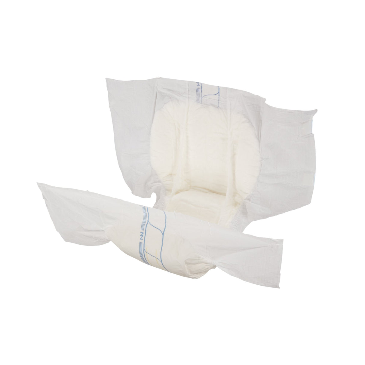 Unisex Adult Incontinence Brief Abri-Form™ Comfort M4 Medium Disposable Heavy Absorbency - BeHope