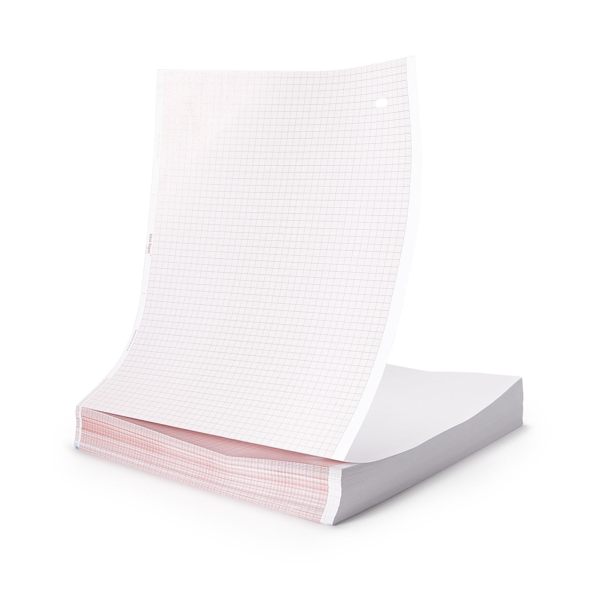 Recording Chart Paper Vital Signs® Z-Fold Red Grid - BeHope