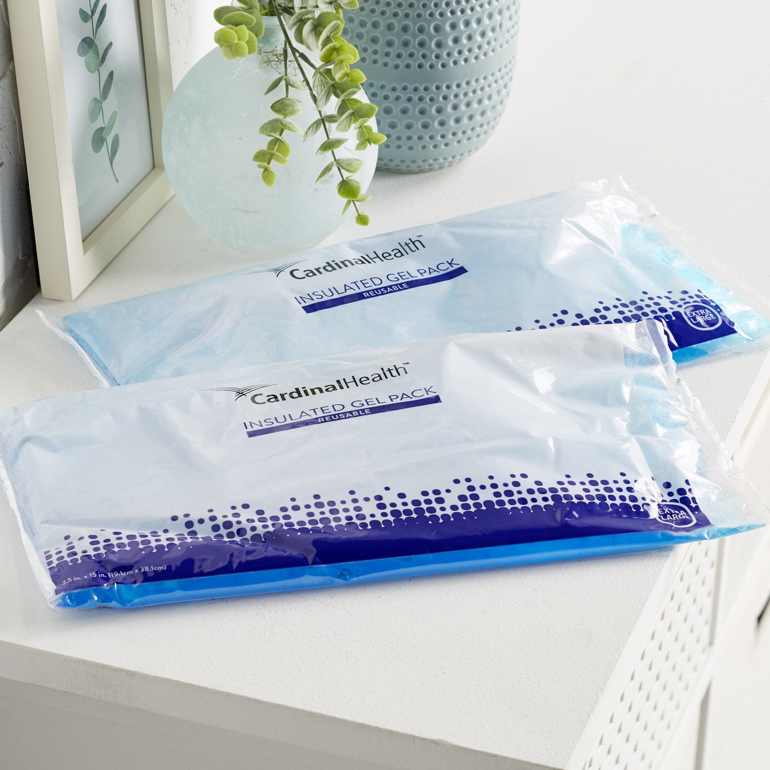 Hot / Cold Pack Cardinal Health™ Insulated General Purpose X-Large 7-1/2 X 15 Inch Plastic / Gel Reusable - BeHope