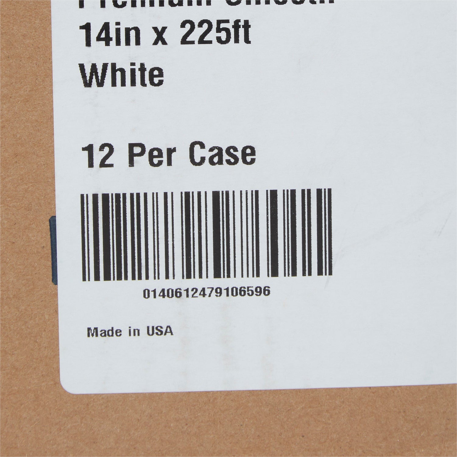 Table Paper McKesson 14 Inch Width 225 Foot Length White Smooth - BeHope