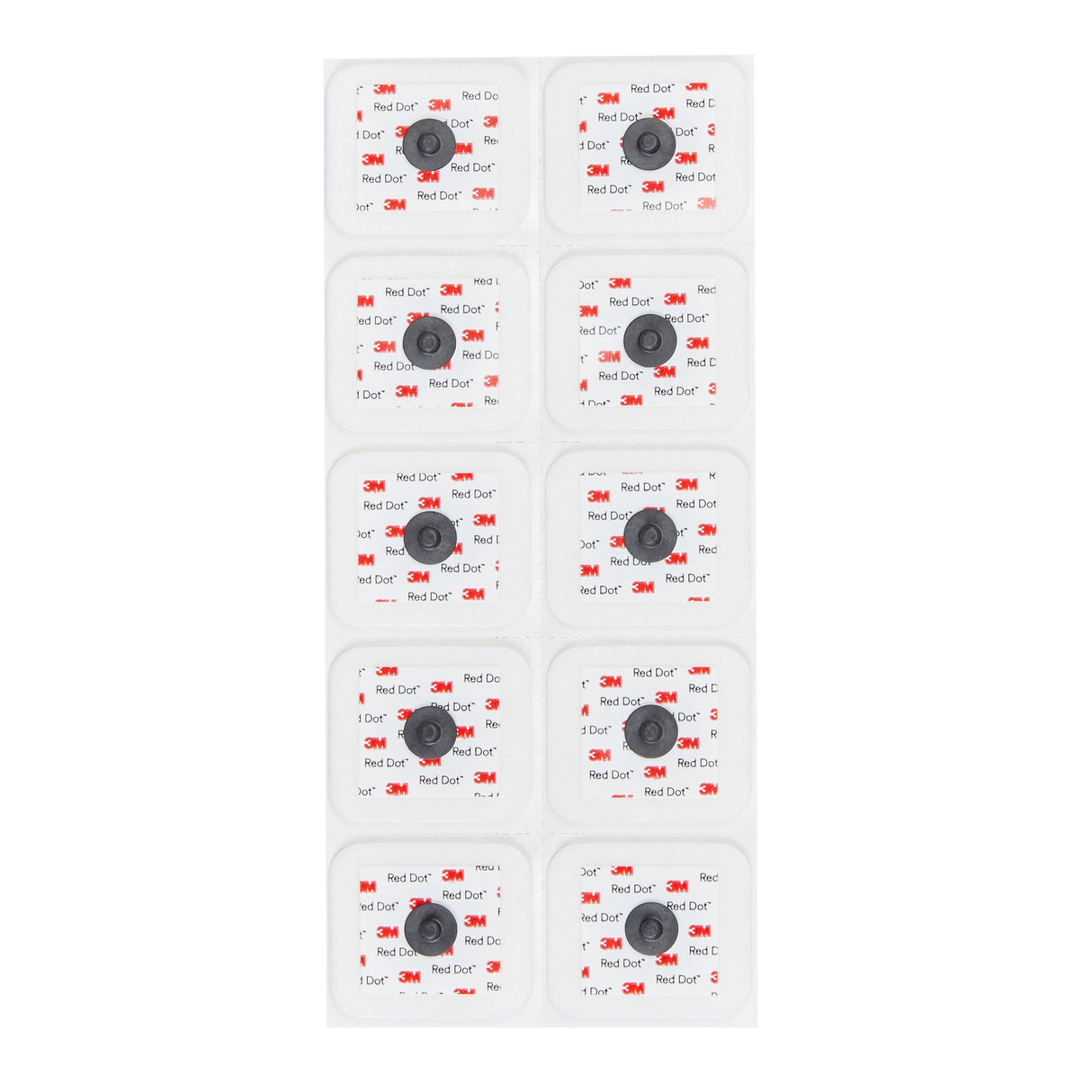 Ecg Monitoring Electrode with Abrader Snap Connector Sticky Gel Foam Backing - BeHope