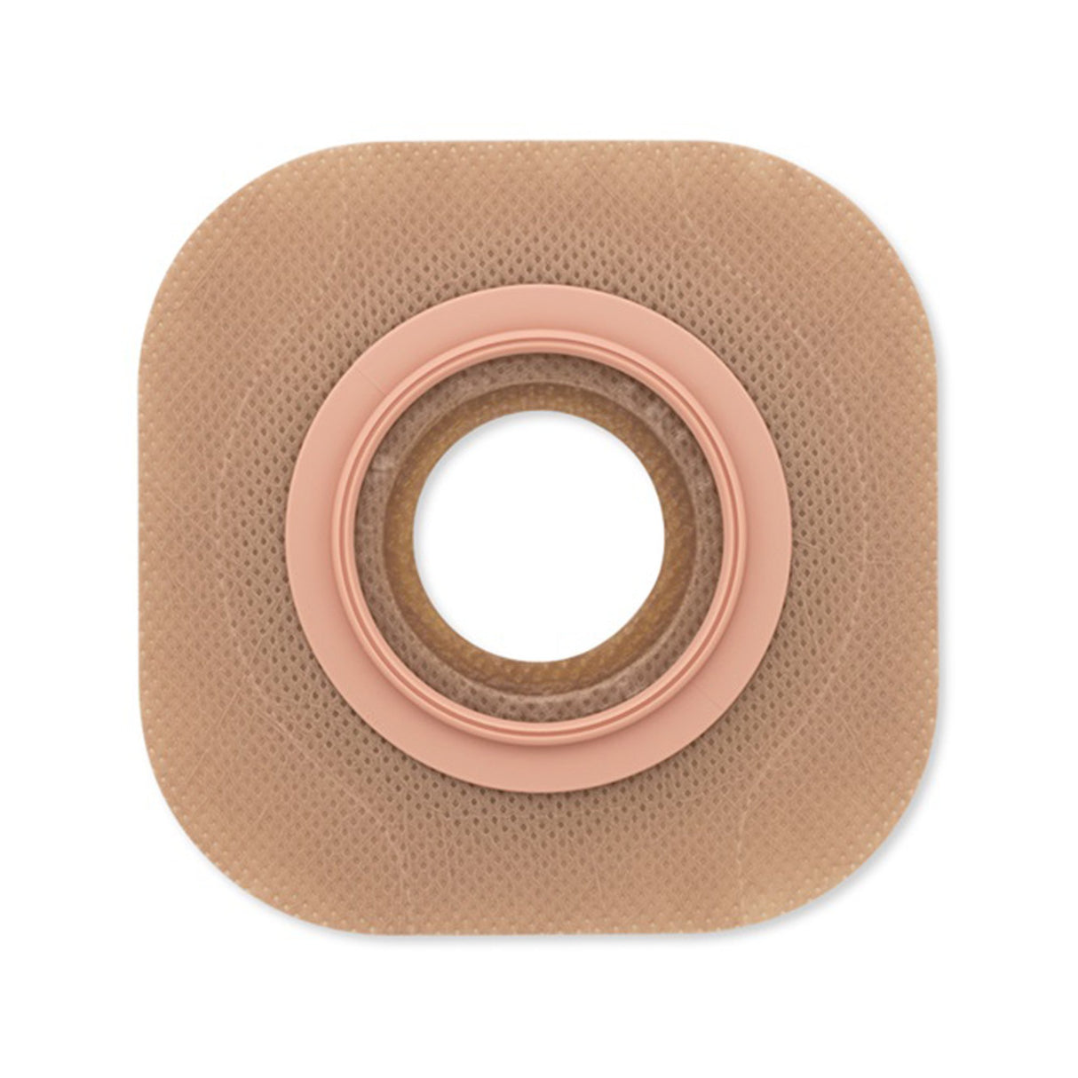 Ostomy Barrier FlexTend™ Trim to Fit, Extended Wear Without Tape 44 mm Flange Green Code System Hydrocolloid Up to 1-1/4 Inch Opening - BeHope