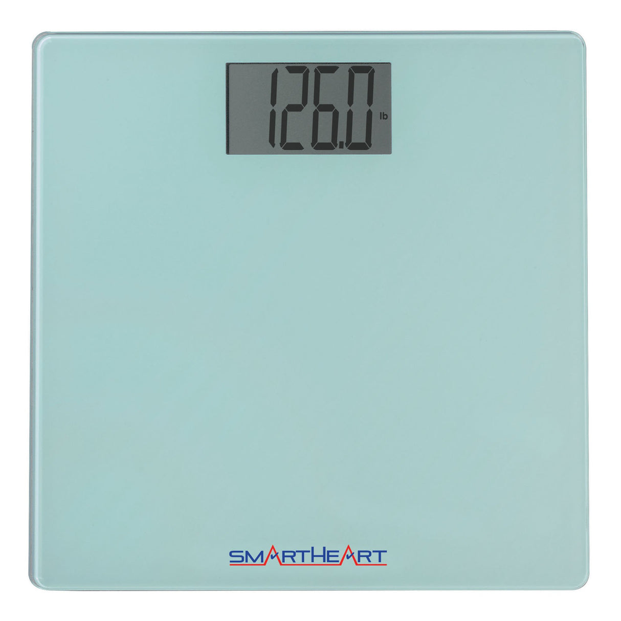 Floor Scale SmartHeart Digital Display 438 lbs. / 199 kg Capacity Gray Battery Operated - BeHope