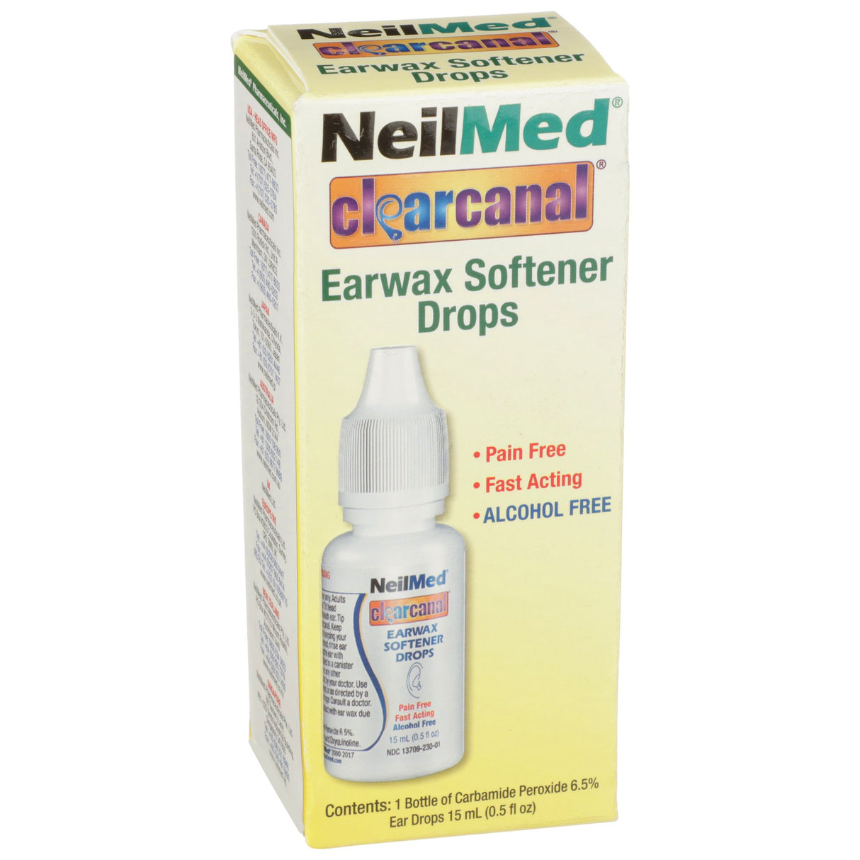 Ear Wax Remover NeilMed® 0.5 oz. Otic Drops 6.5% Strength Carbamide Peroxide - BeHope