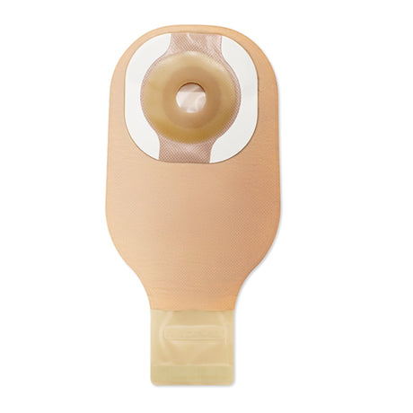 Ostomy Pouch Premier™ One-Piece System 12 Inch Length Flat, Pre-Cut 1-3/8 Inch Stoma Drainable - BeHope