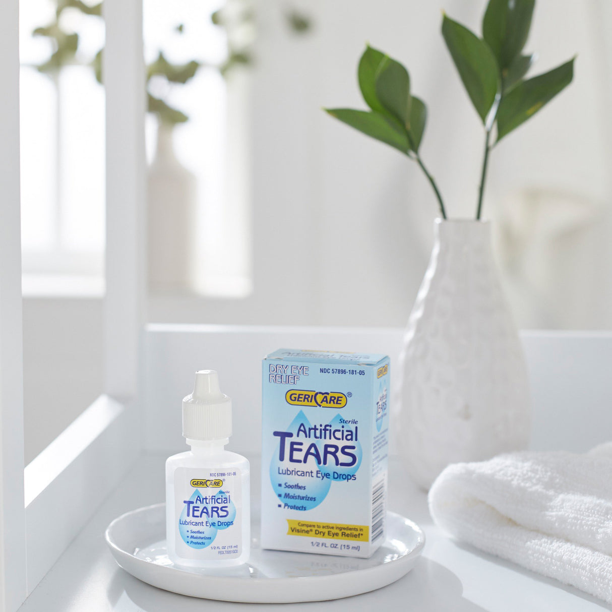 Eye Lubricant Geri-Care® 0.5 oz. Eye Drops - BeHope