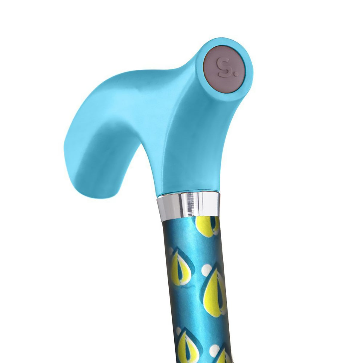 Folding Cane Switch Sticks® Aluminum 32 to 37 Inch Height Thames Print - BeHope