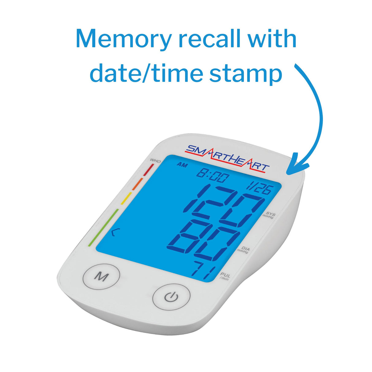 Home Automatic Digital Blood Pressure Monitor Veridian Multiple Sizes Nylon Cuff 22–30 cm to 30–42 cm Desk Model - BeHope