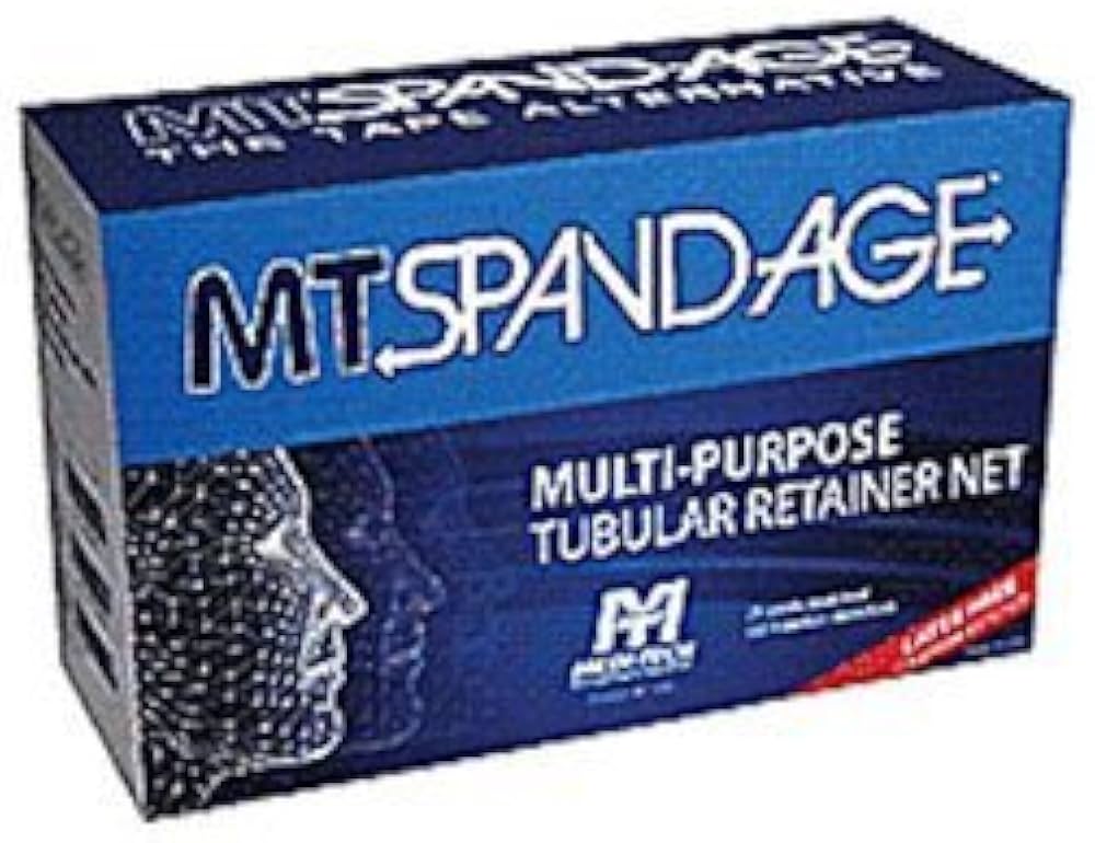 Elastic Net Retainer Dressing Mt Spandage™ Tubular White Elastic Size 3 25 Yard Length Medium Hand / Arm / Leg / Foot Nonsterile - Behope