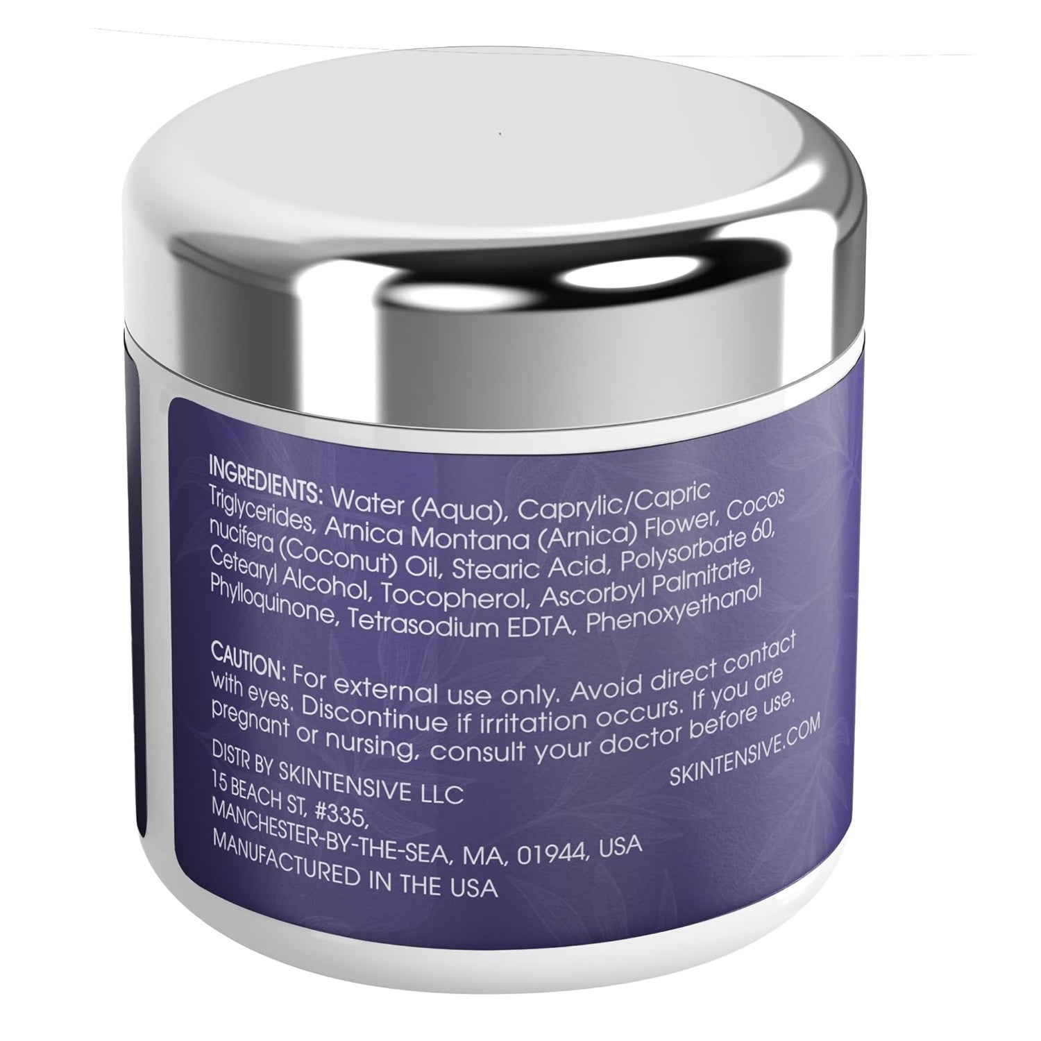 Hand and Body Moisturizer Skintensive® Bruise Cream 4 oz. Jar Unscented Cream - BeHope