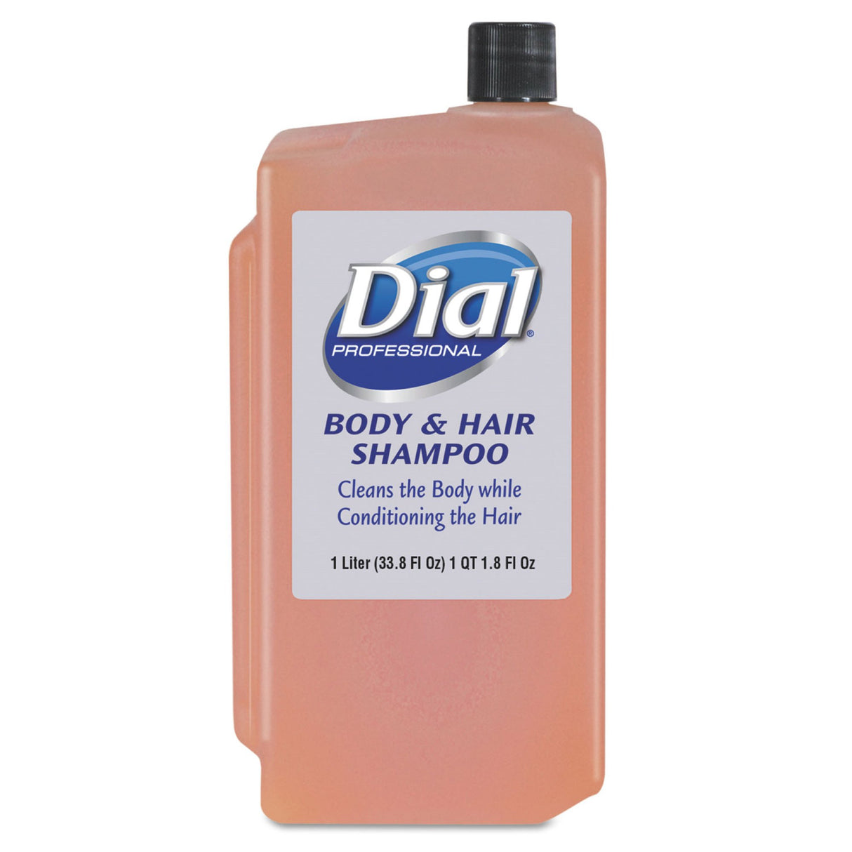 Shampoo and Body Wash Dial® Professional 1,000 mL Refill Bottle Peach Scent - BeHope