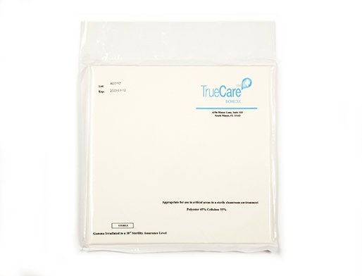 Cleanroom Wipe ISO Class 5 White Sterile Cellulose Blend 9 X 9 Inch Disposable - BeHope