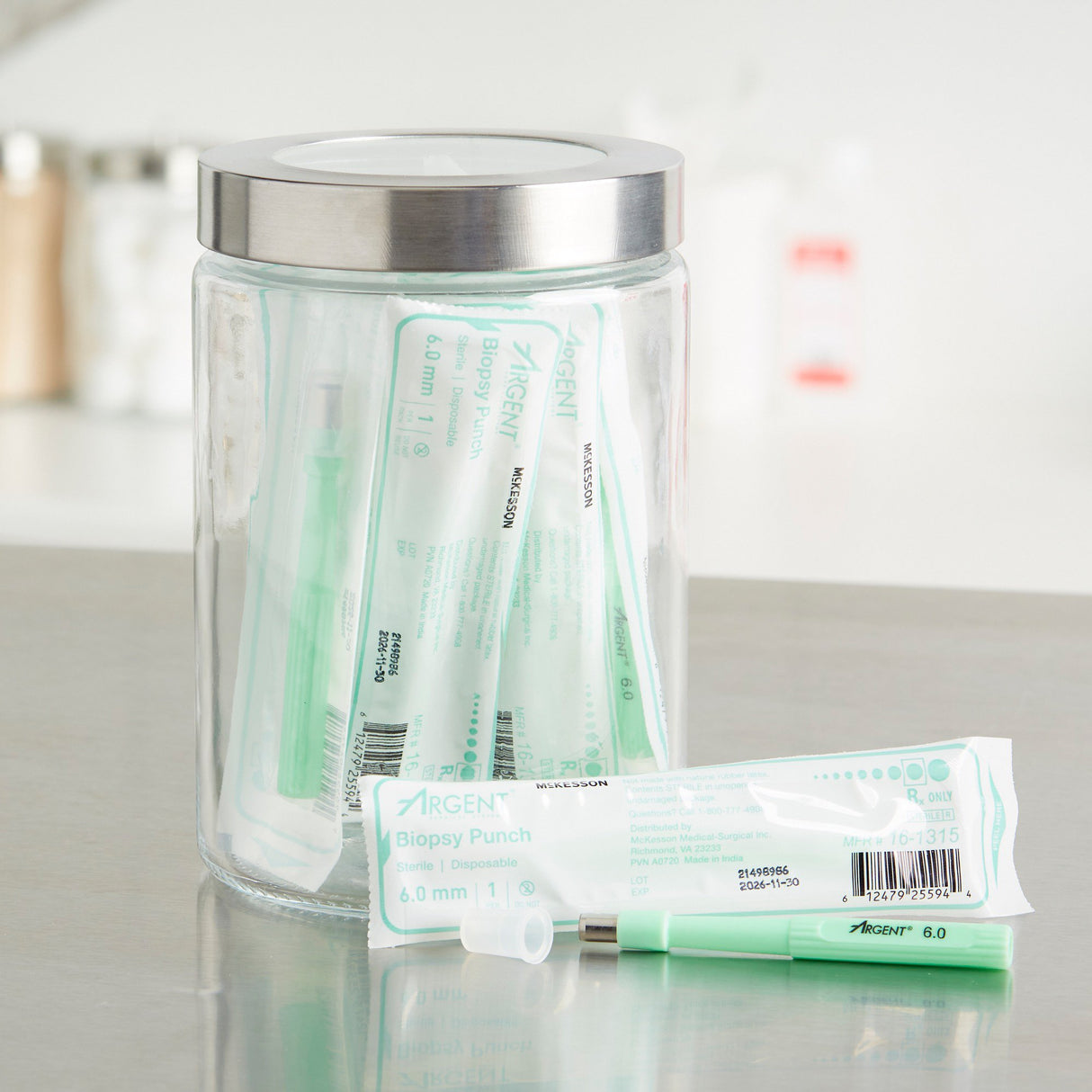 Biopsy Punch McKesson Argent™ Dermal 6 mm - BeHope