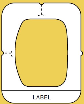 Window Dressing VersaDerm 2000 Fabric / Film 2-1/2 X 3 Inch Sterile - BeHope