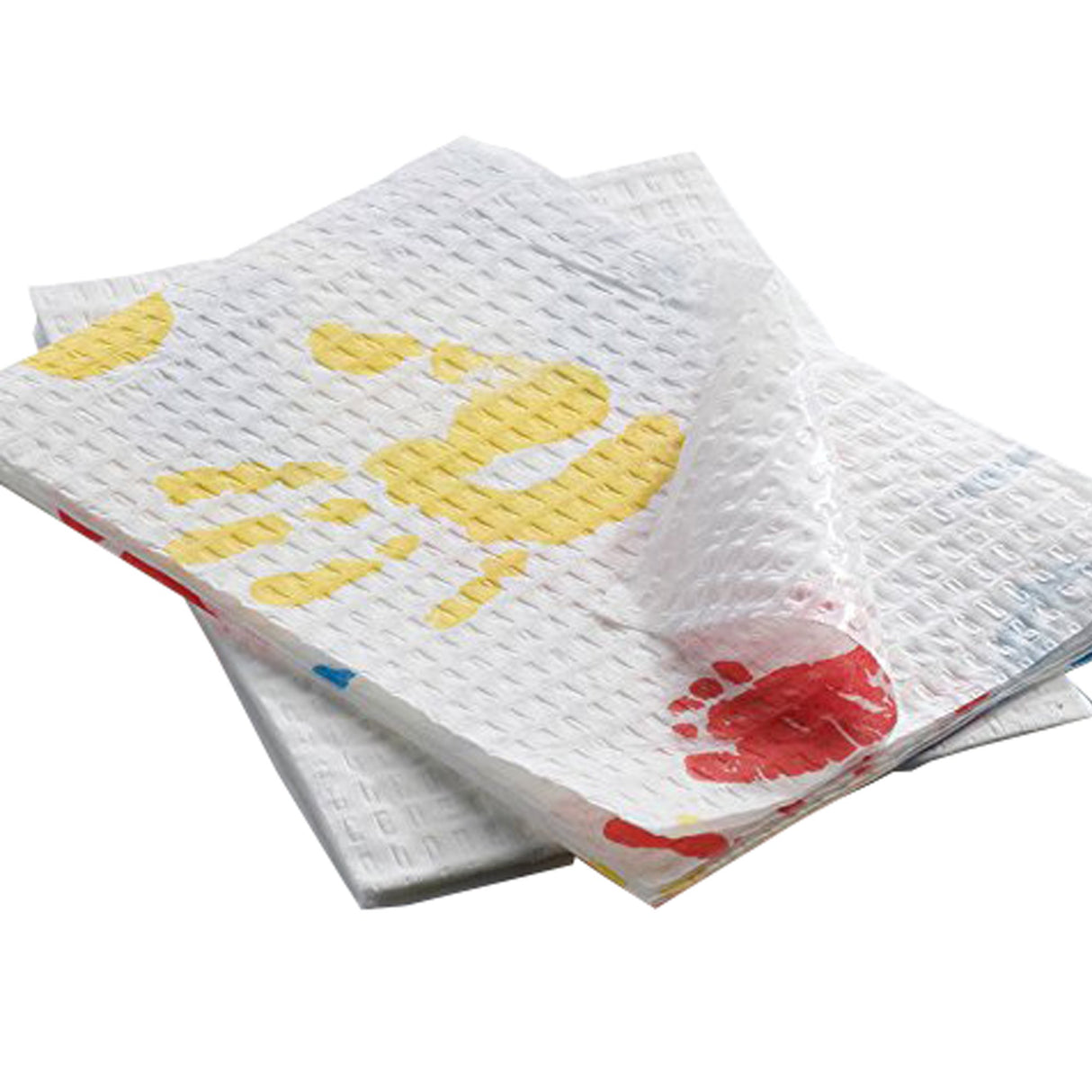 Procedure Towel Tiny Tracks™ 13-1/2 W X 18 L Inch Hand / Footprints NonSterile - BeHope