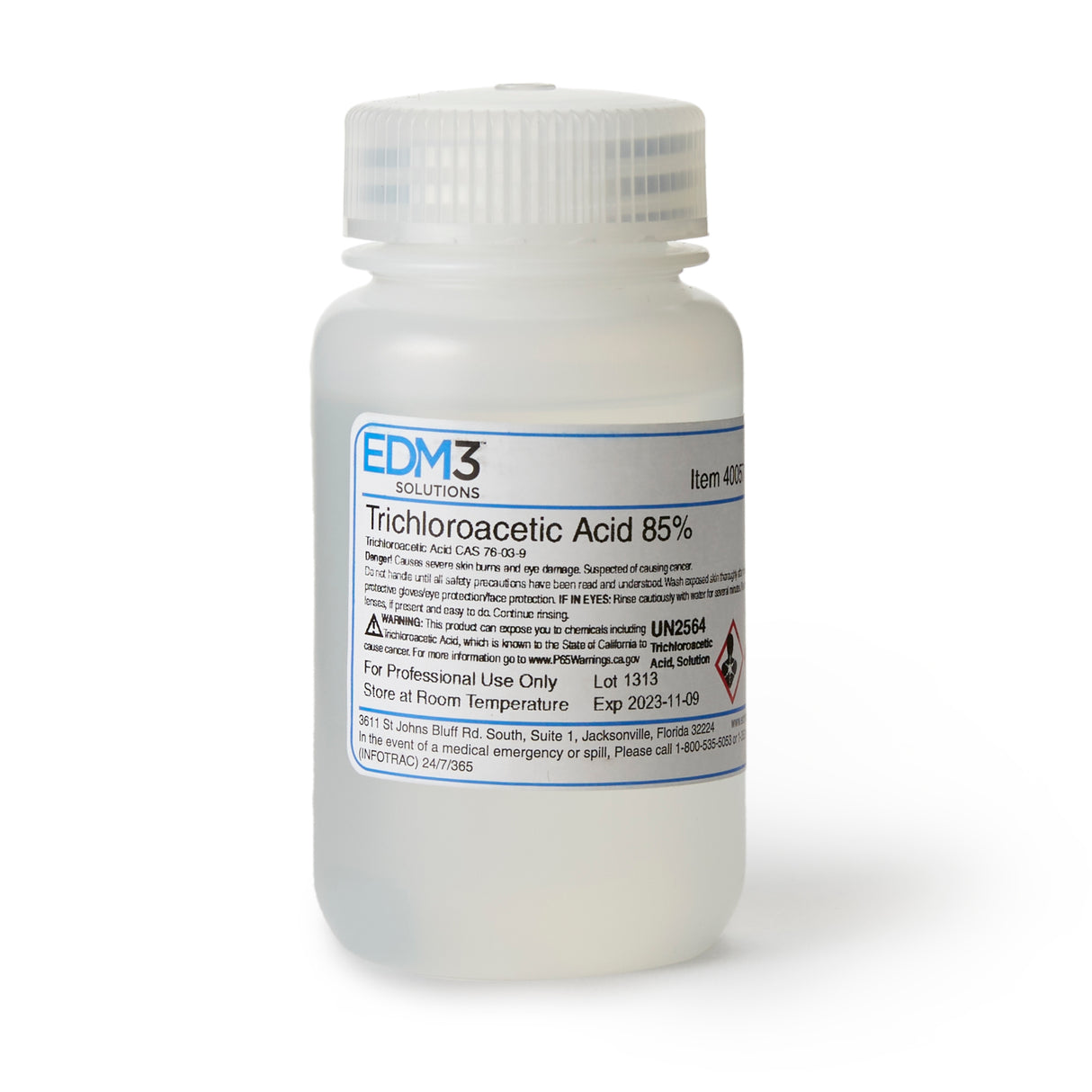 High-Purity Trichloroacetic Acid ACS Grade for Laboratory Procedures - BeHope