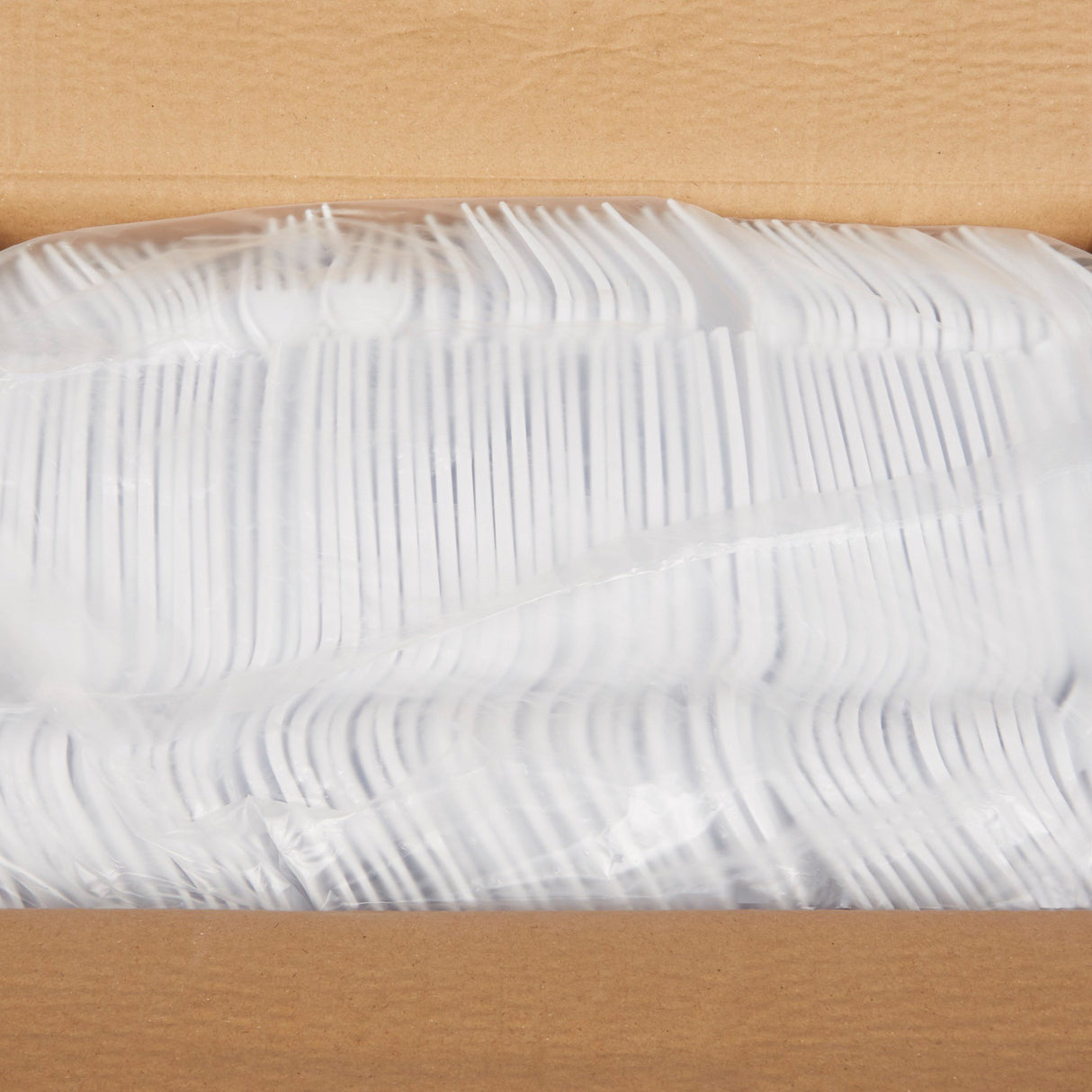 Fork McKesson Heavy Weight White Polypropylene - BeHope