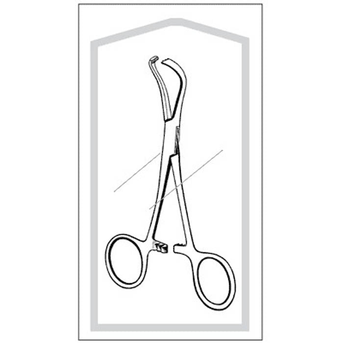 Towel Clamp Econo™ Lorna-Edna 3-1/2 Inch Length Stainless Steel - BeHope