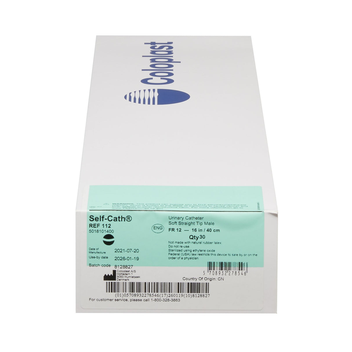 Foley Catheter Cysto-Care® 2-Way Standard Tip 10 cc Balloon 14 Fr. Silicone - BeHope