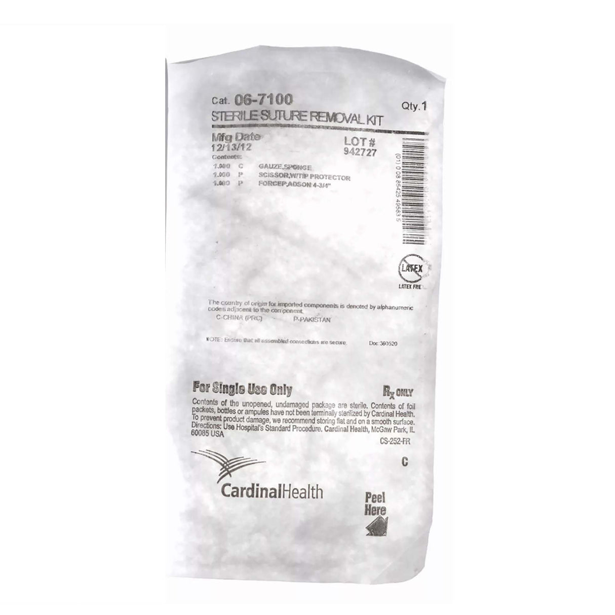 Suture Removal Kit Presource® - BeHope