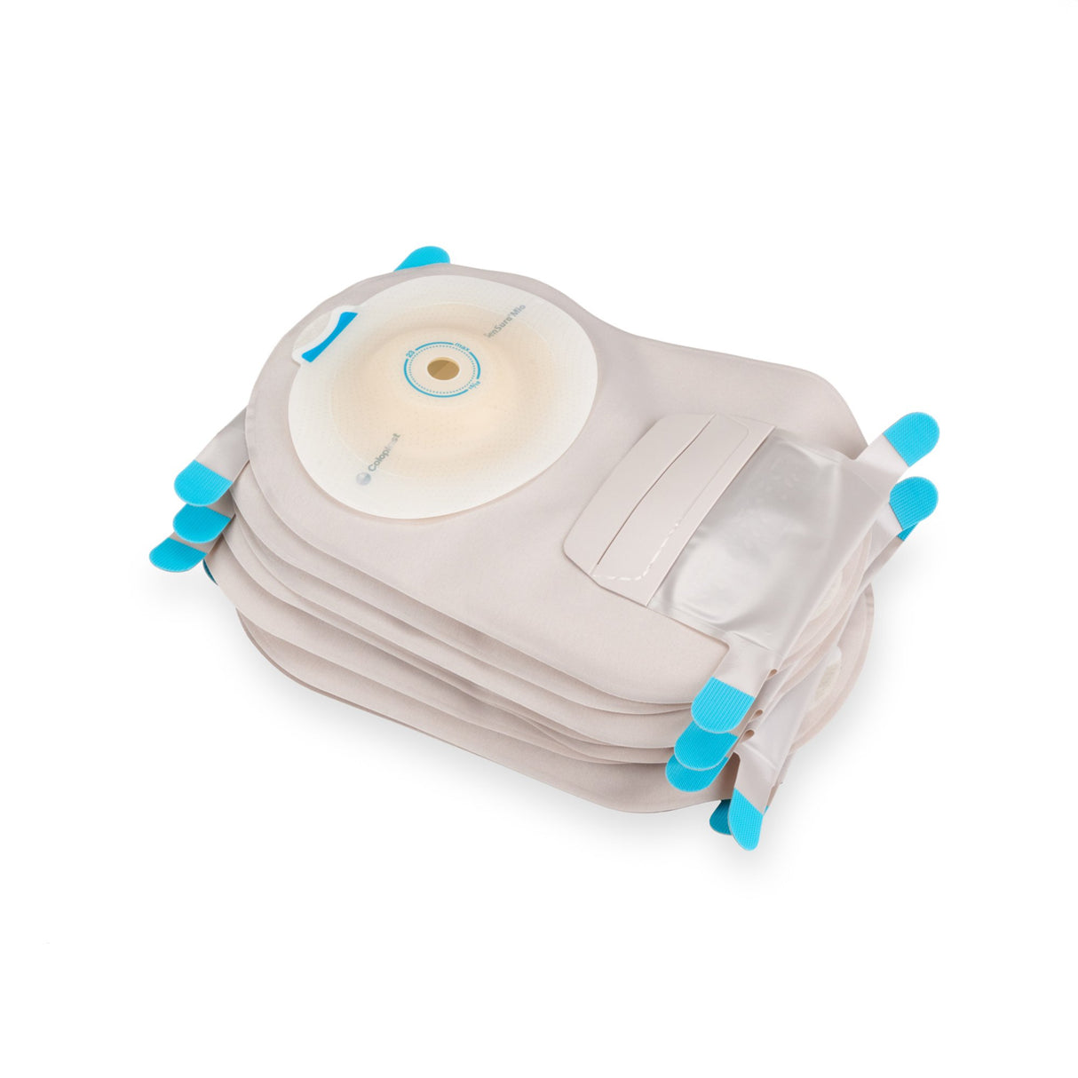 Ostomy Pouch SenSura® Mio Convex One-Piece System 11 Inch Length, Maxi Deep Convex, Trim to Fit 3/8 to 7/8 Inch Stoma Drainable - BeHope