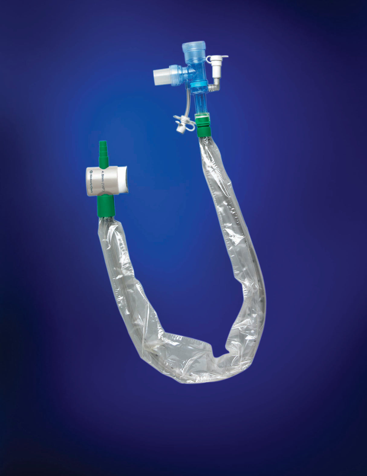 Closed System Catheter Trach Care® 72 14 Fr. - BeHope