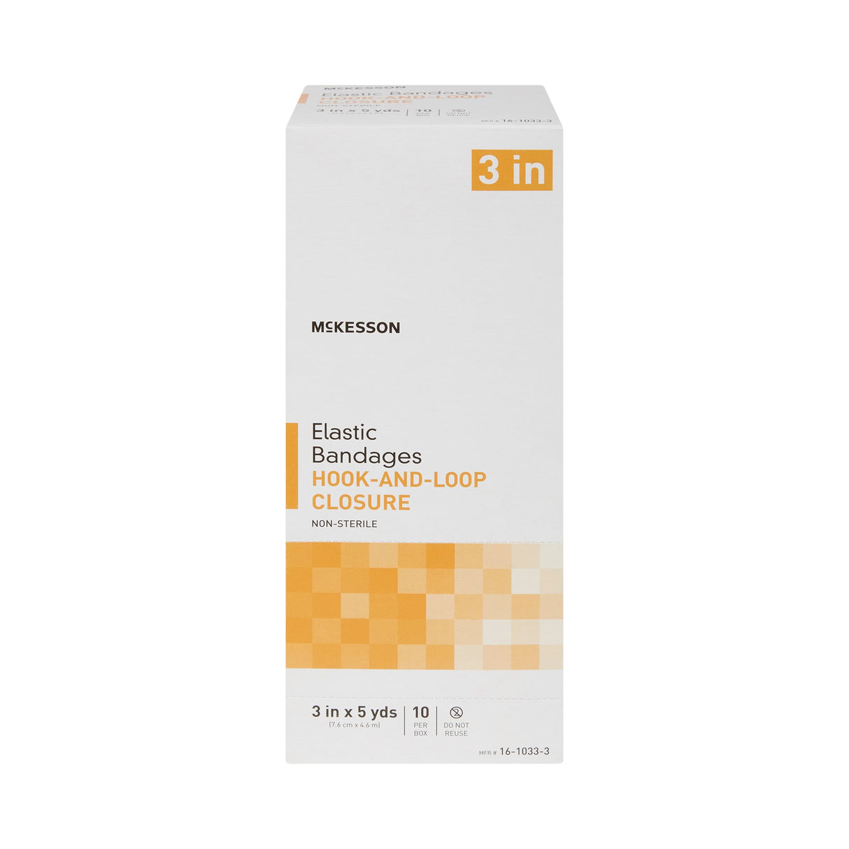 Elastic Bandage Mckesson Nonsterile Hook Loop Closure for Compression Support - BeHope