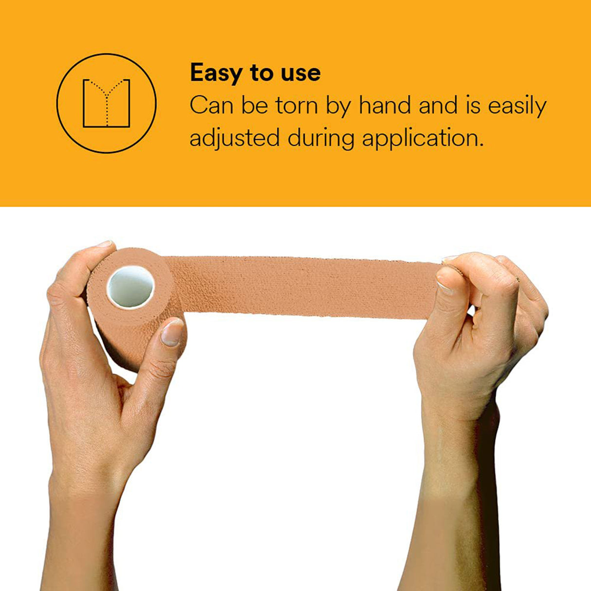 Cohesive Bandage 3M™ Coban™ NL 2 Inch X 2 Yard Self-Adherent Closure Tan NonSterile Standard Compression - BeHope