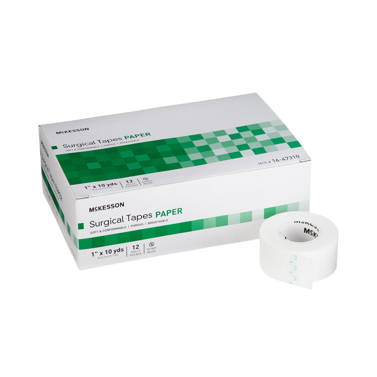 Medical Tape Mckesson Gentle Removal Hypoallergenic Paper Nonsterile - BeHope